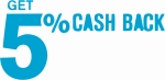 5% Cash back in Maxbhi eWallet