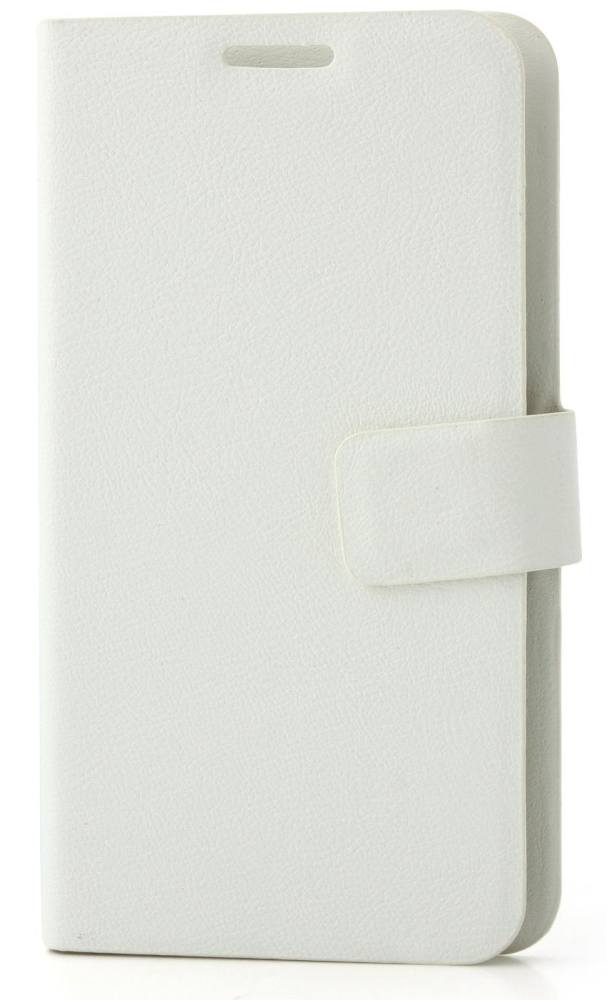 Flip Cover for Intex Aqua Y4 - White Flip Cover for Intex Aqua Y4 - White
