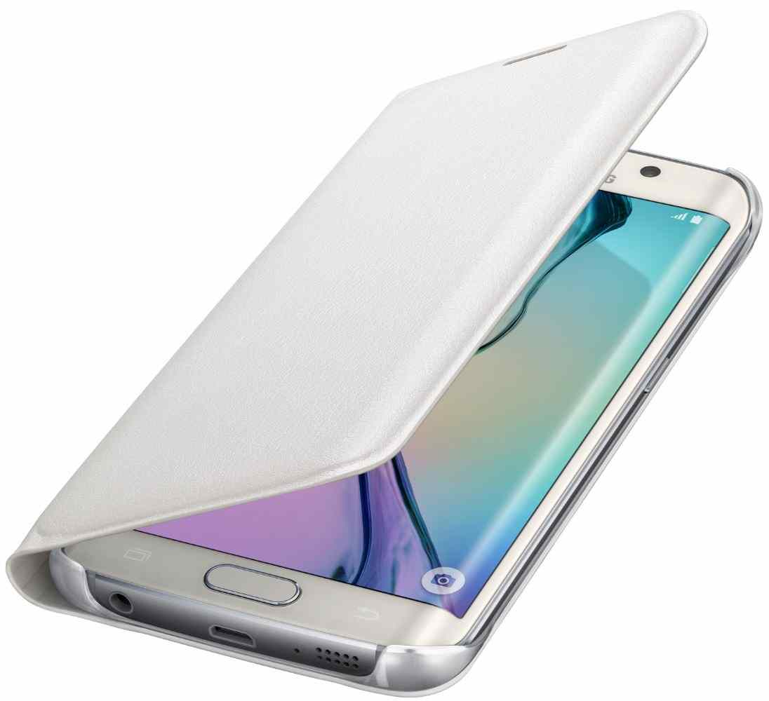 Flip for Samsung Galaxy S6 Edge - White