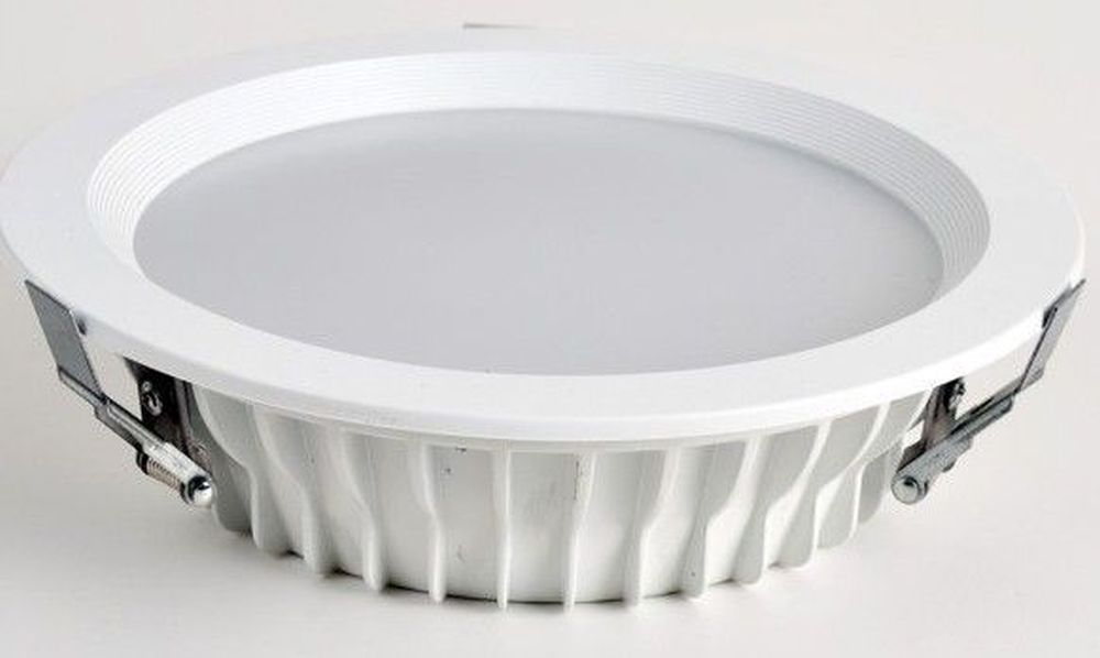18 Watt ECOPLUS LED Round Down Light - 160 mm, White 18 Watt ECOPLUS LED Round Down Light - 160 mm, White
