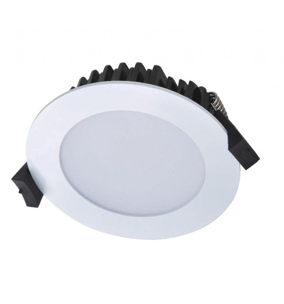 18 Watt LED Waves Round Down Light - 180 mm, White 18 Watt LED Waves Round Down Light - 180 mm, White