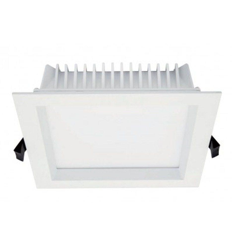 24 Watt Square LED Down Light - 195 mm, White 24 Watt Square LED Down Light - 195 mm, White