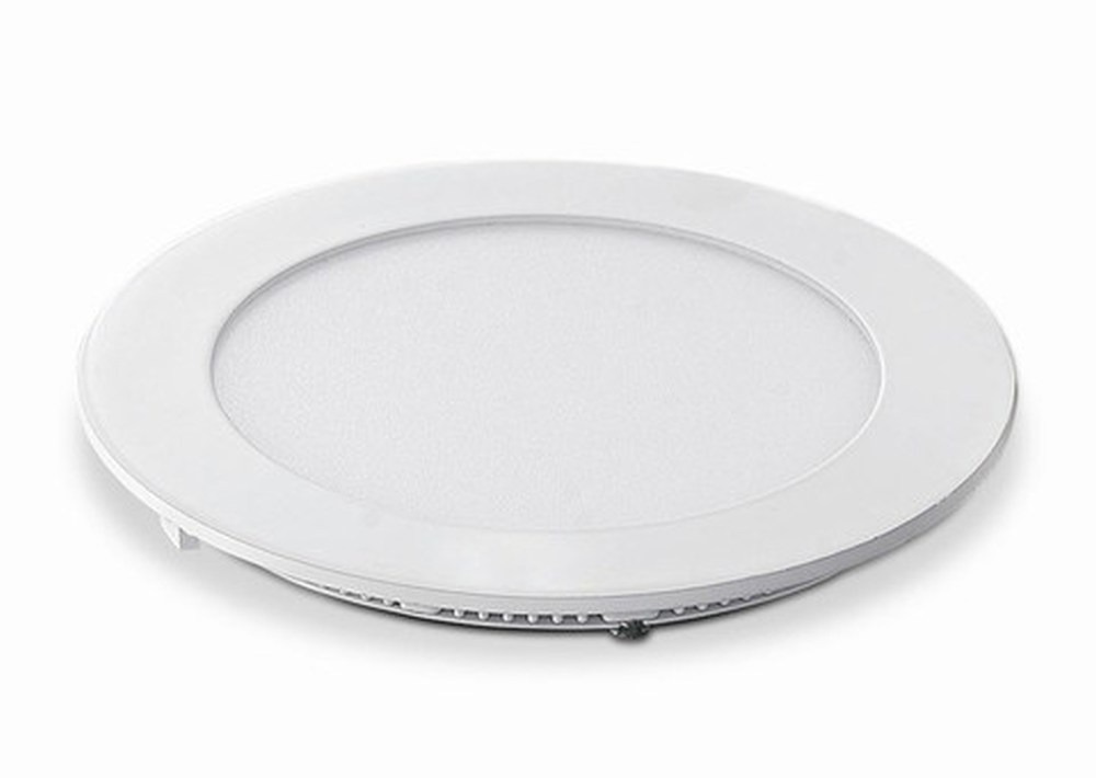 6 Watt LED Elite Round Panel Down Light - 115 mm, White 6 Watt LED Elite Round Panel Down Light - 115 mm, White