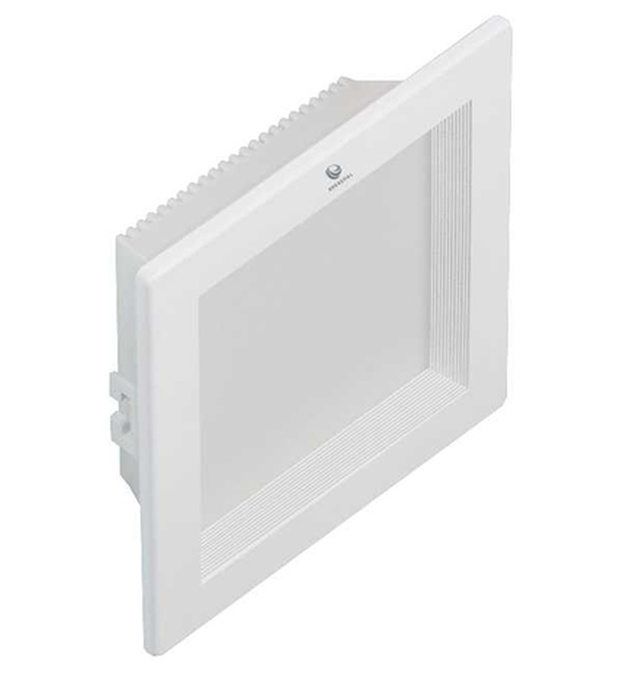 7 Watt LED Glacier Square Down Light - 85 mm, White 7 Watt LED Glacier Square Down Light - 85 mm, White