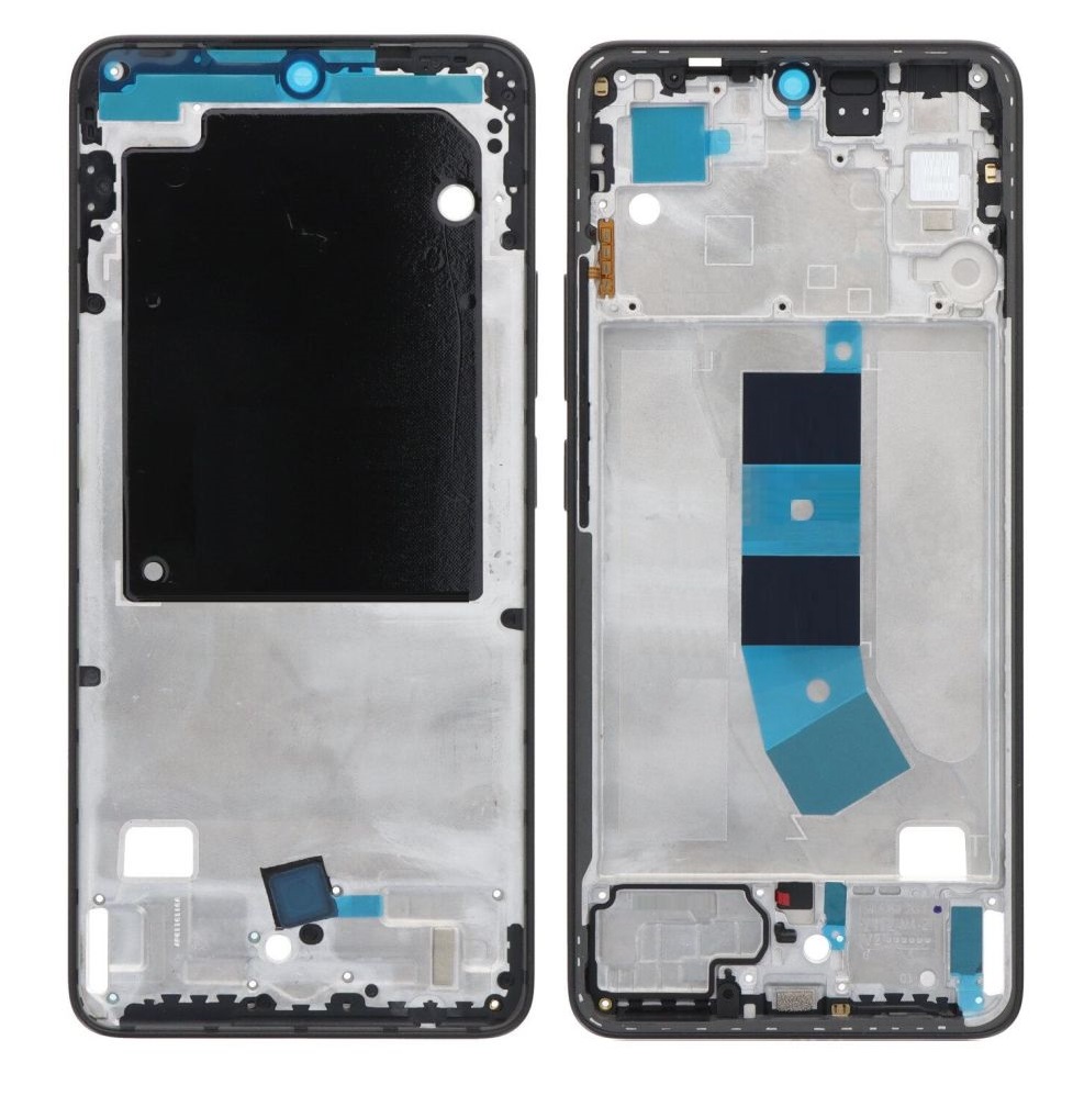 LCD Frame Middle Chassis for Xiaomi Redmi Note 13 4G - White by Maxbhi.com