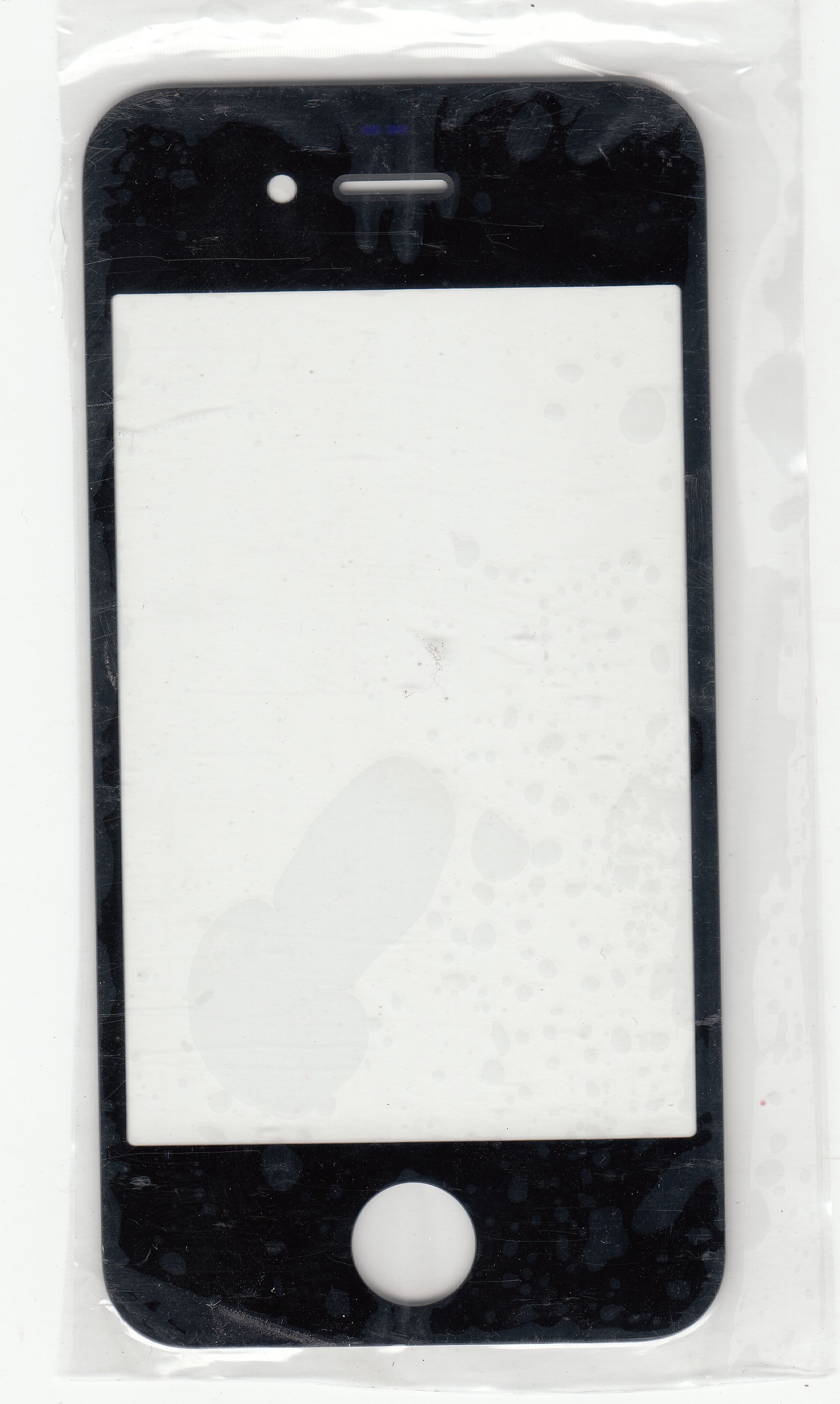 Glass for Apple iPhone 4S Black Glass for Apple iPhone 4S Black