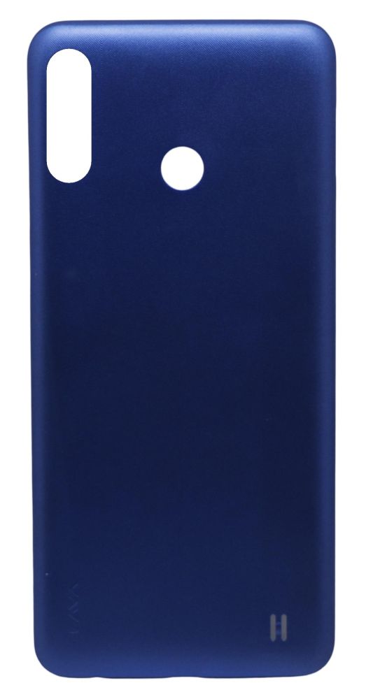 Back Panel Cover for Lava Z3 - Blue - Maxbhi.com