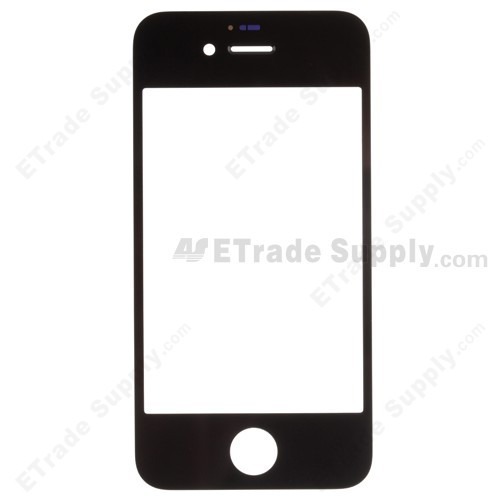 Glass for Apple iPhone 4S Black Glass for Apple iPhone 4S Black
