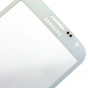 Glass for Samsung Note 2 N7100 White Glass for Samsung Note 2 N7100 White