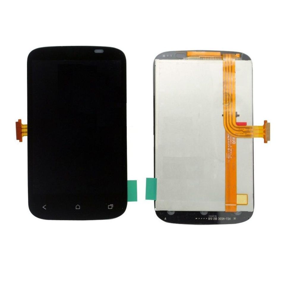 lcd with touch screen for htc desire c white display glass combo folder
