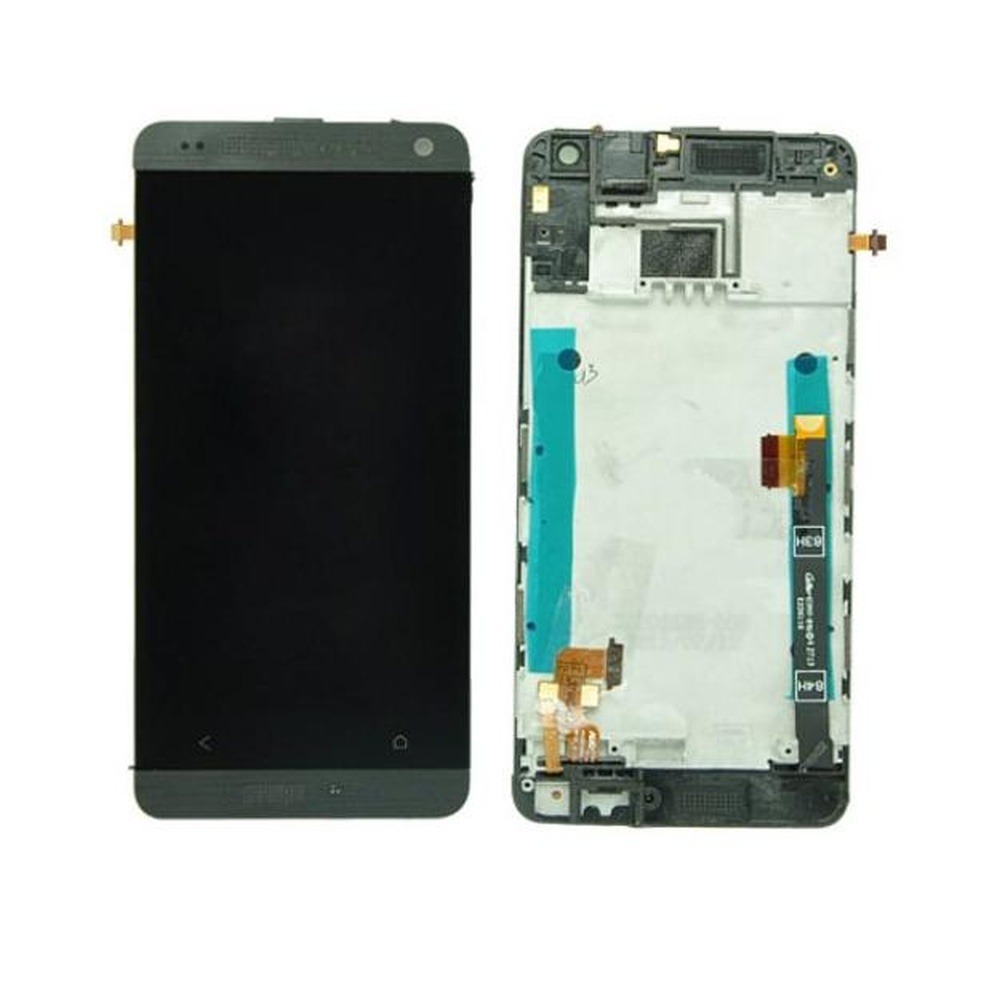 Lcd With Touch Screen For Htc One Mini M4 Black By Maxbhi Com