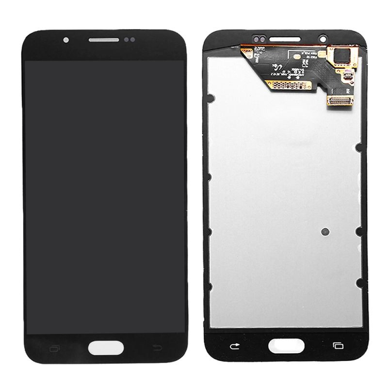Lcd With Touch Screen For Samsung Galaxy A8 Duos Black Display Glass Combo Folder