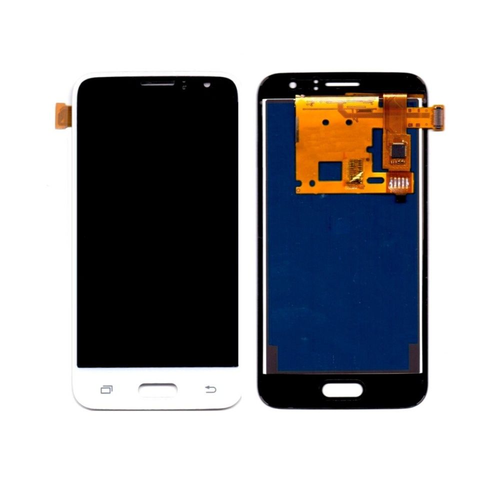 Lcd With Touch Screen For Samsung Galaxy J1 4g White By Maxbhi Com