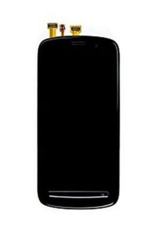 lcd with touch screen for nokia 808 pureview white display glass combo folder