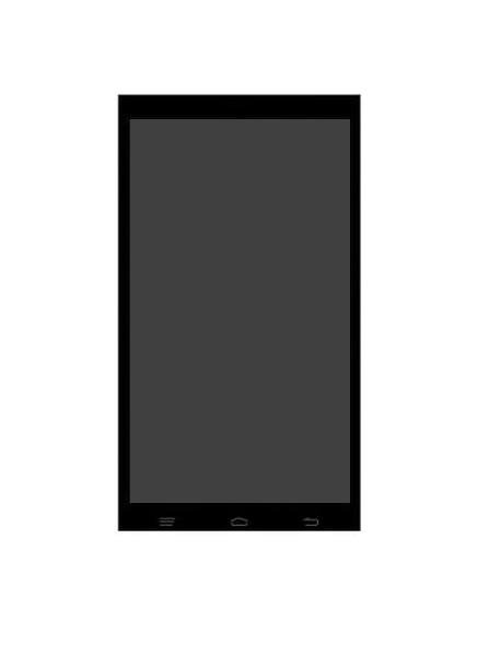 LCD with Touch Screen for Intex Aqua Q7 - Black by Maxbhi.com
