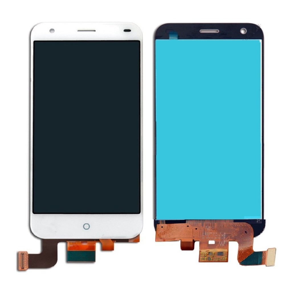 Lcd With Touch Screen For Lyf Water 2 Silver By Maxbhi Com