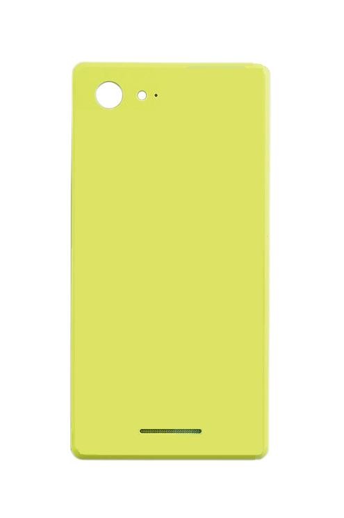 Back Panel Cover For Sony Xperia E3 Dual D2212 Yellow - Maxbhi.com Back Panel Cover For Sony Xperia E3 Dual D2212 Yellow - Maxbhi.com