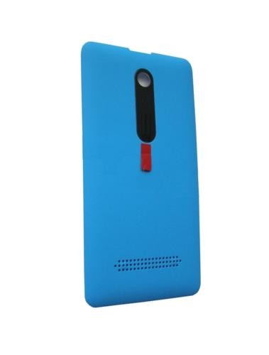 Back Panel Cover For Nokia Asha 210 Dual Sim Cyan - Maxbhi.com Back Panel Cover For Nokia Asha 210 Dual Sim Cyan - Maxbhi.com