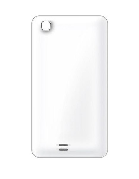 Back Panel Cover for Karbonn A4 - White - Maxbhi.com