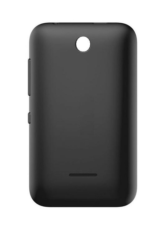Back Panel Cover For Nokia Asha 230 Dual Sim Rm 986 Black Maxbhi Com