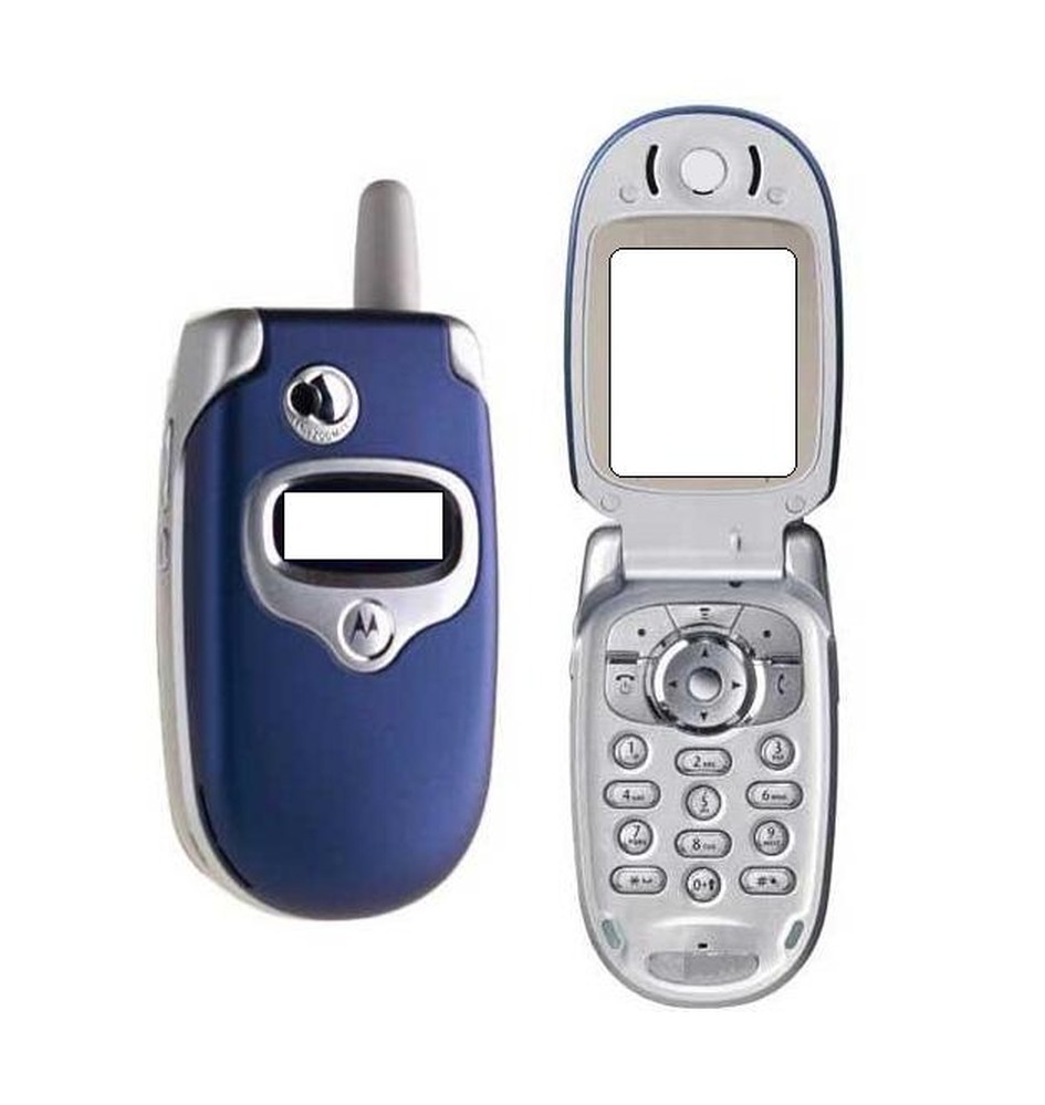 Full Body Housing for Motorola V300 - Black - Maxbhi.com