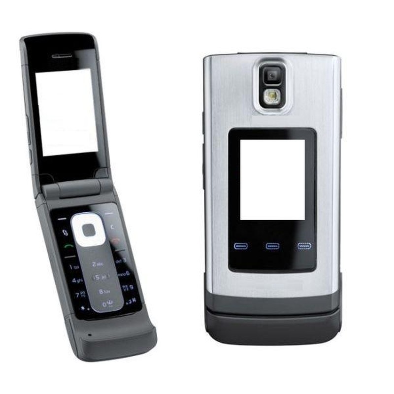 full body housing for nokia 6650 fold white