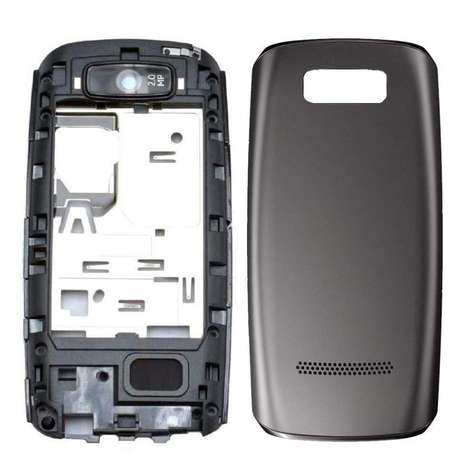 full body housing for nokia asha 305 grey