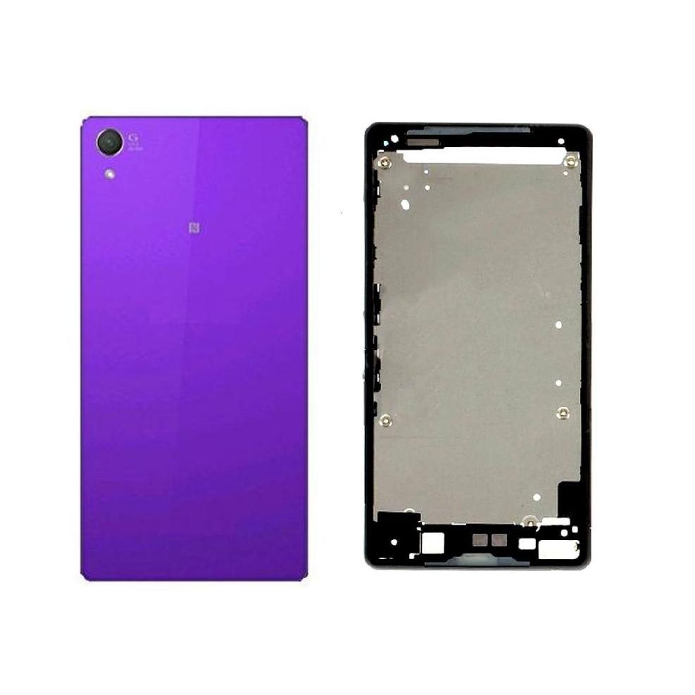 Full Body Housing for Sony Ericsson Xperia Z2 D6520 - Purple - Maxbhi.com
