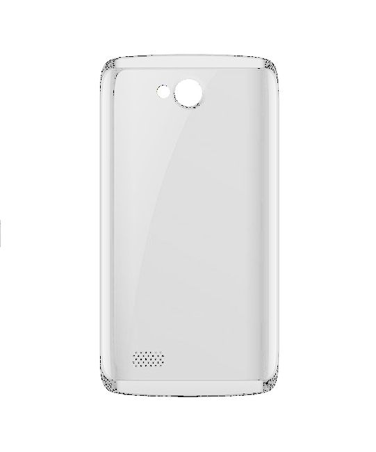 Back Panel Cover for Adcom Kitkat A40 PLUS 3G - White - Maxbhi.com