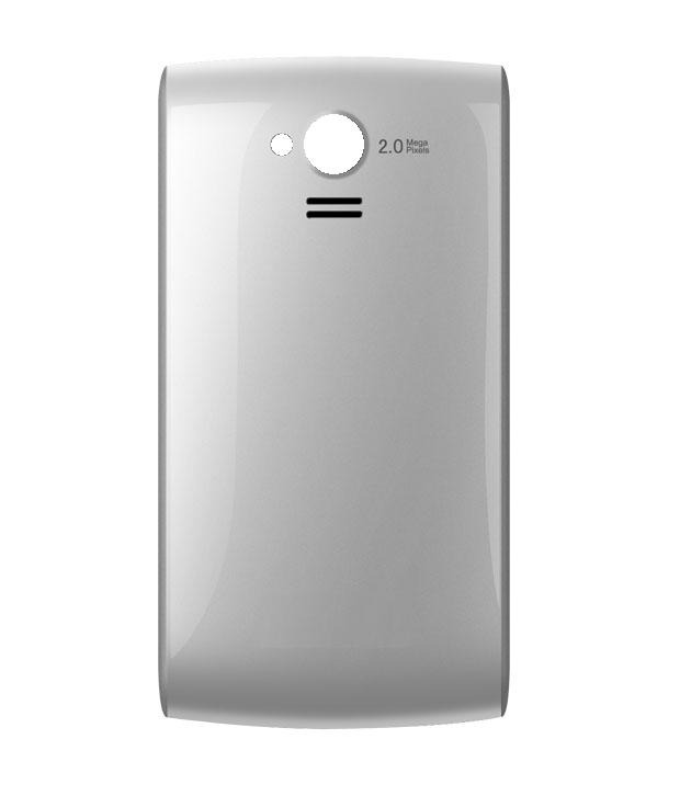 Back Panel Cover for Earth Apollo A1 - White - Maxbhi.com