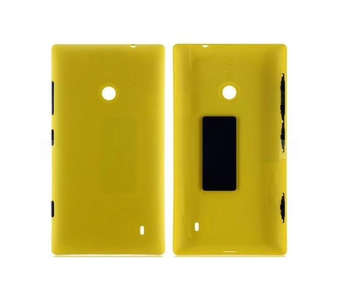 back panel cover for nokia lumia 520 yellow