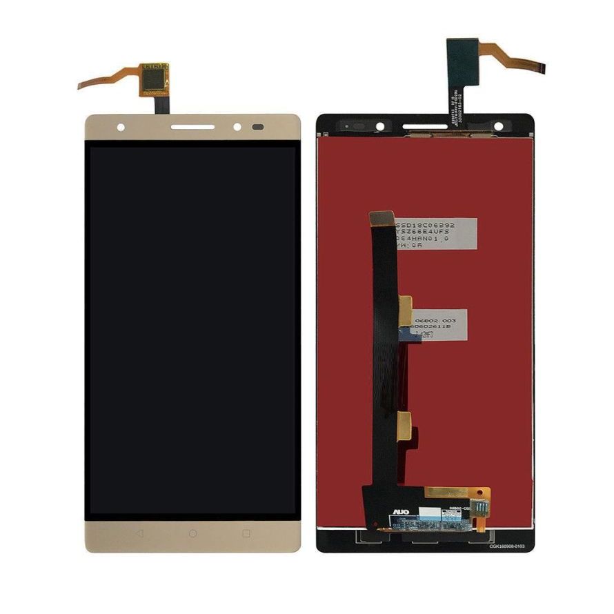Lcd With Touch Screen For Lenovo Phab 2 Plus Black Champagne Gold By Maxbhi Com
