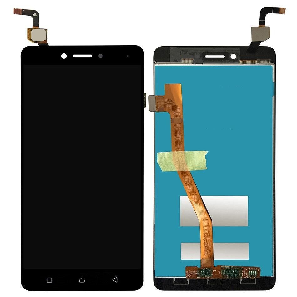 LCD with Touch Screen for Lenovo K6 Note K53a48 - Grey by Maxbhi.com