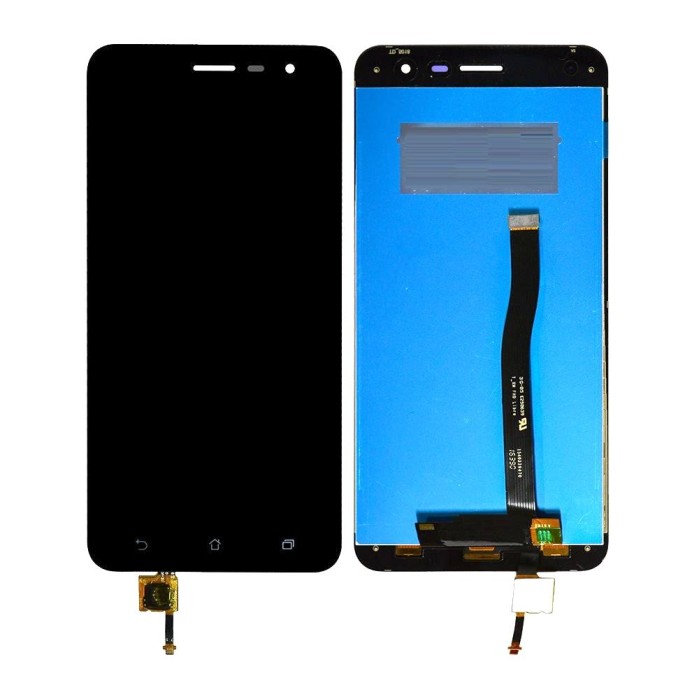 Lcd With Touch Screen For Asus Zenfone 3 Ze552kl Black By Maxbhi Com