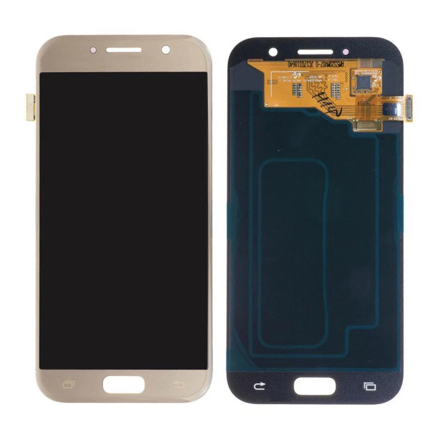 Lcd With Touch Screen For Samsung Galaxy A5 2017 Gold By Maxbhi Com