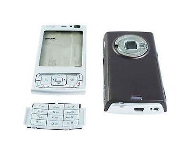 Full Body Housing for Nokia N95 Silver