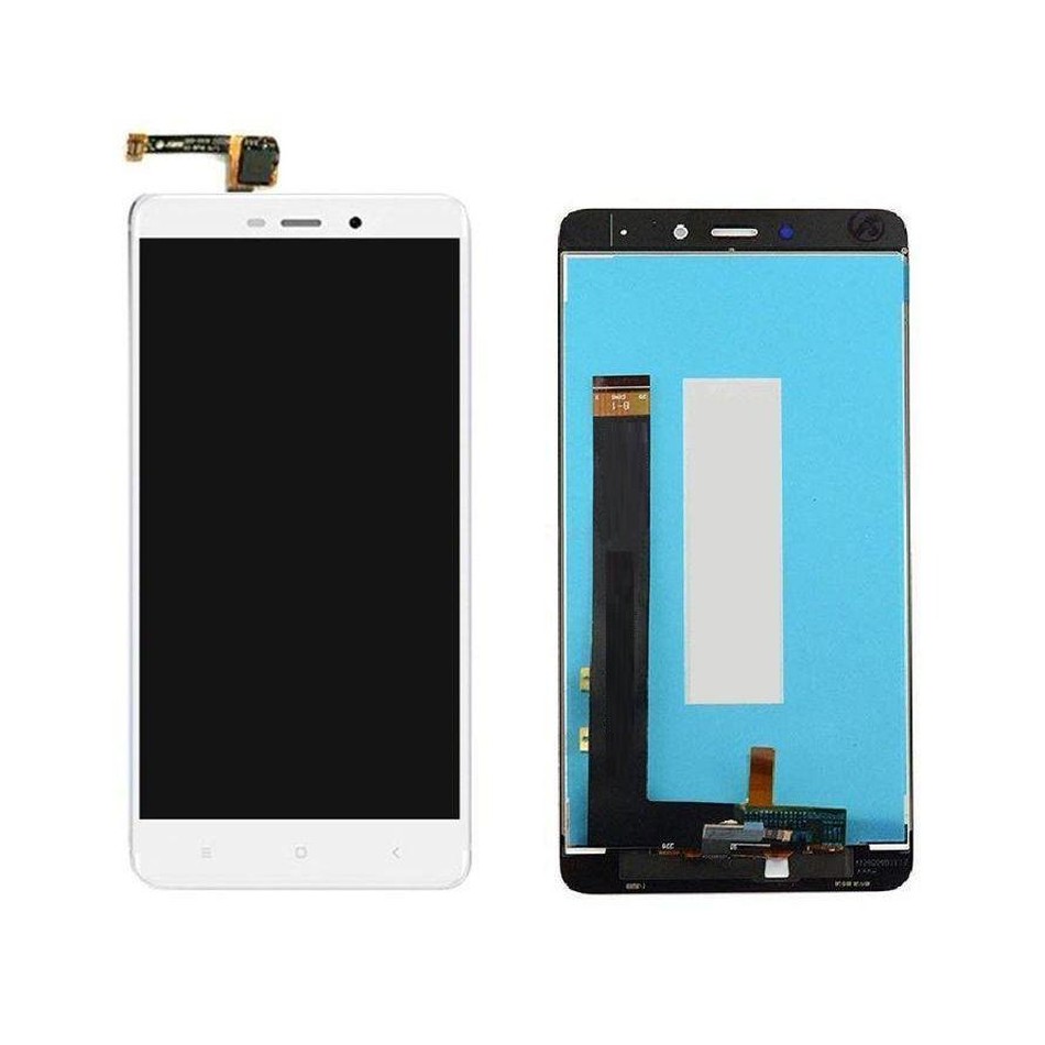 Lcd With Touch Screen For Xiaomi Redmi 4 Prime White By Maxbhi Com