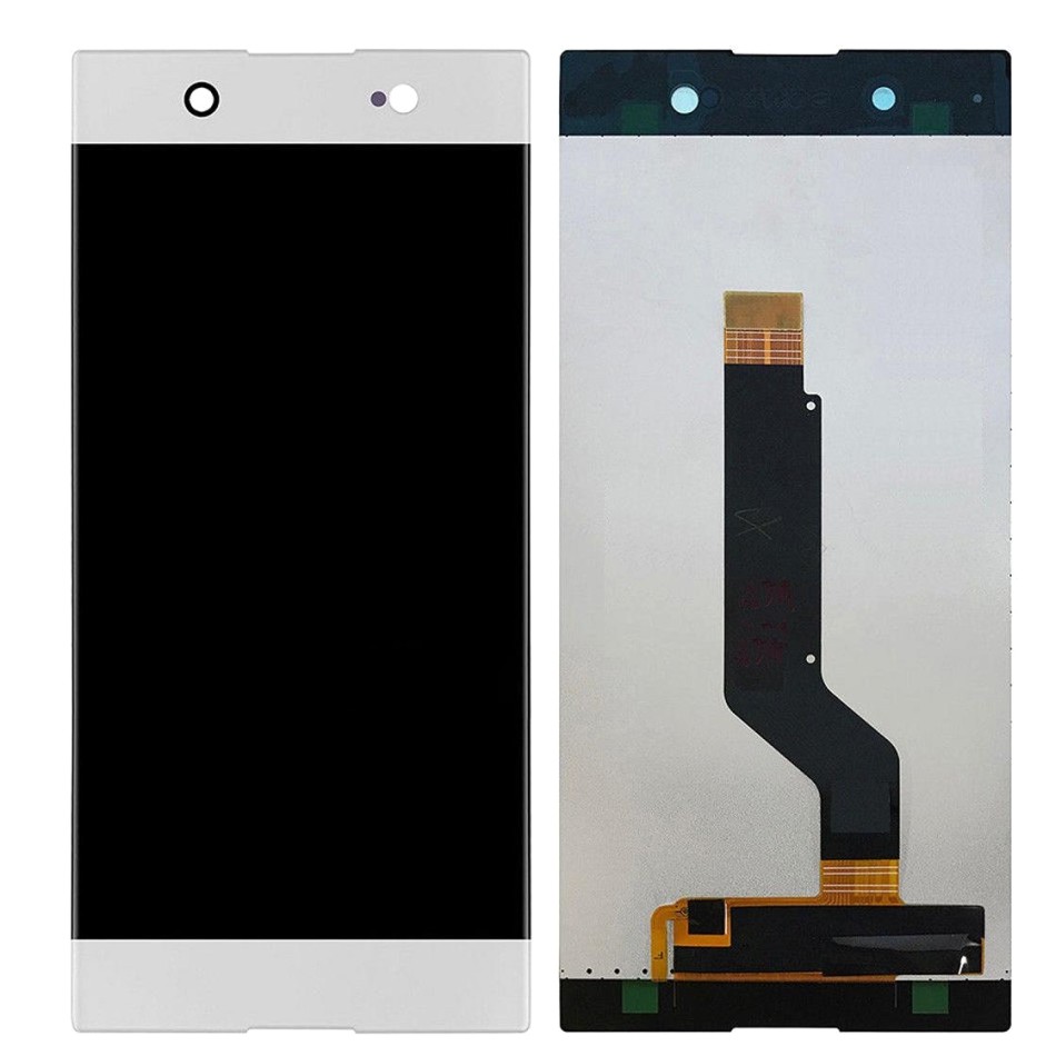 Lcd With Touch Screen For Sony Xperia Xa1 Ultra White By Maxbhi Com