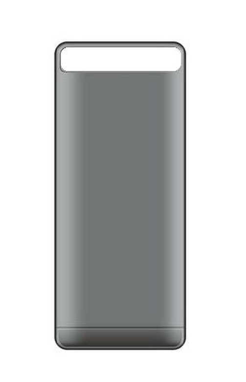 Back Panel Cover for Ui Phones Selfie 3 - Grey - Maxbhi.com