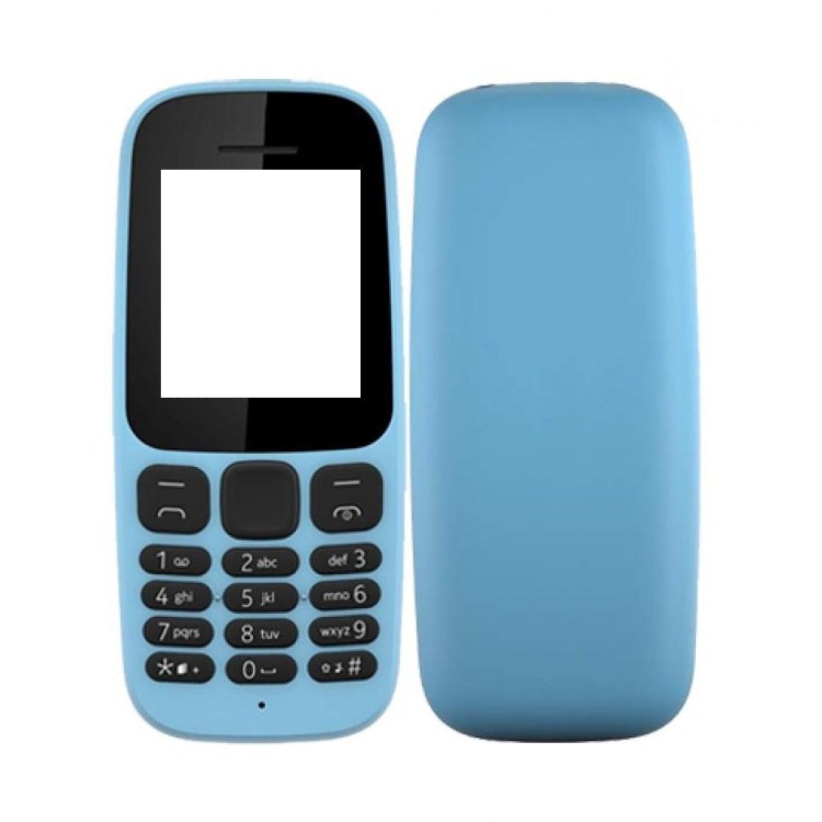 full body housing for nokia 105 2017 blue