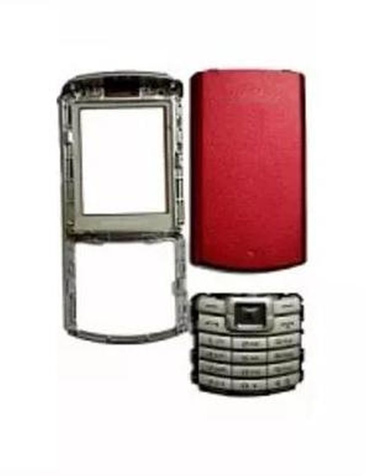 Full Body Housing for Samsung S3310 - Red & Silver Full Body Housing for Samsung S3310 - Red & Silver