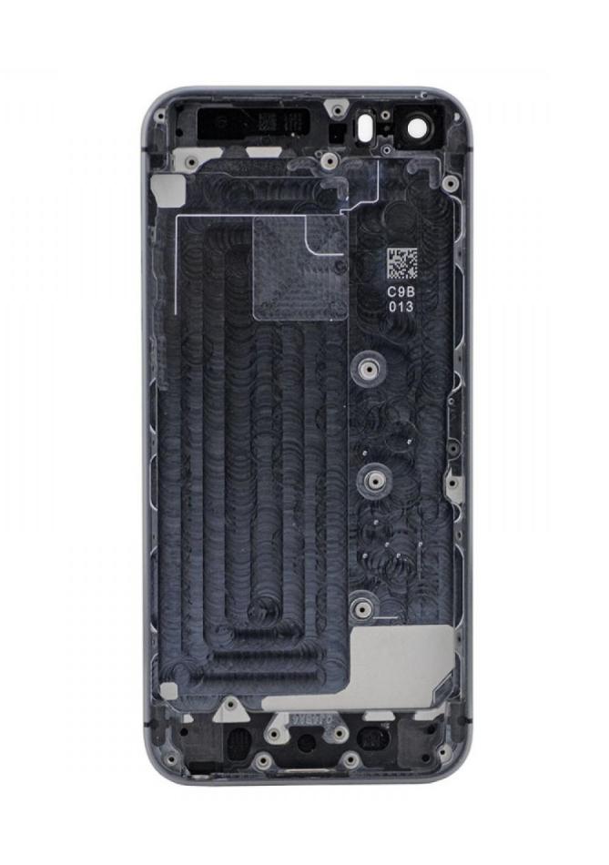 LCD Frame Middle Chassis For Apple IPhone 5s Silver By Maxbhi