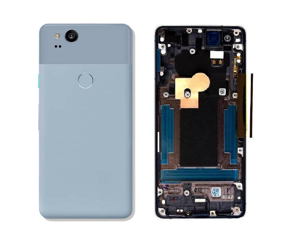 Full Body Housing for Google Pixel 2 - Blue - Maxbhi.com
