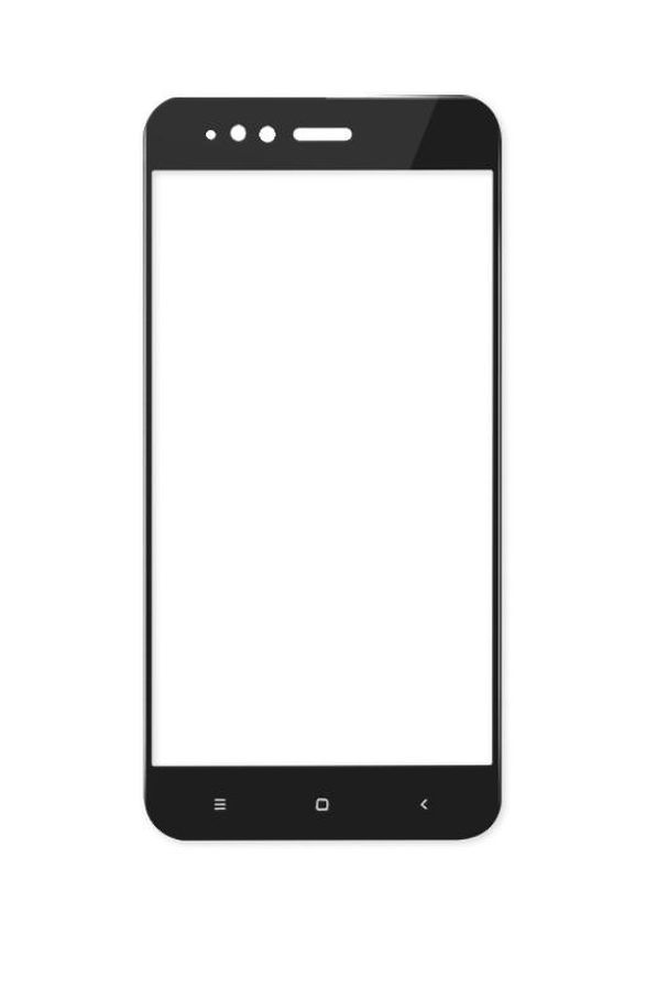Replacement Front Glass For Xiaomi Mi A1 Black By - Maxbhi.com Replacement Front Glass For Xiaomi Mi A1 Black By - Maxbhi.com