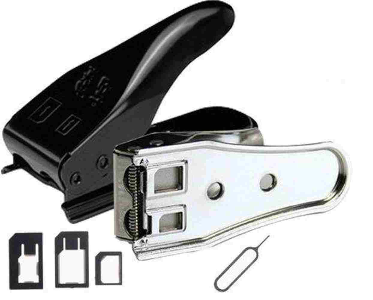 Dual Sim Cutter For Apple iPhone 4S With Eject Pin Dual Sim Cutter For Apple iPhone 4S With Eject Pin