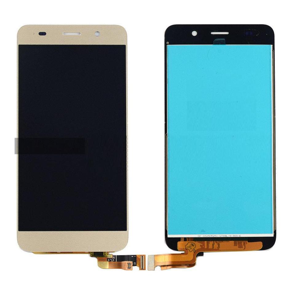 Lcd With Touch Screen For Huawei Y6 Gold By Maxbhi Com