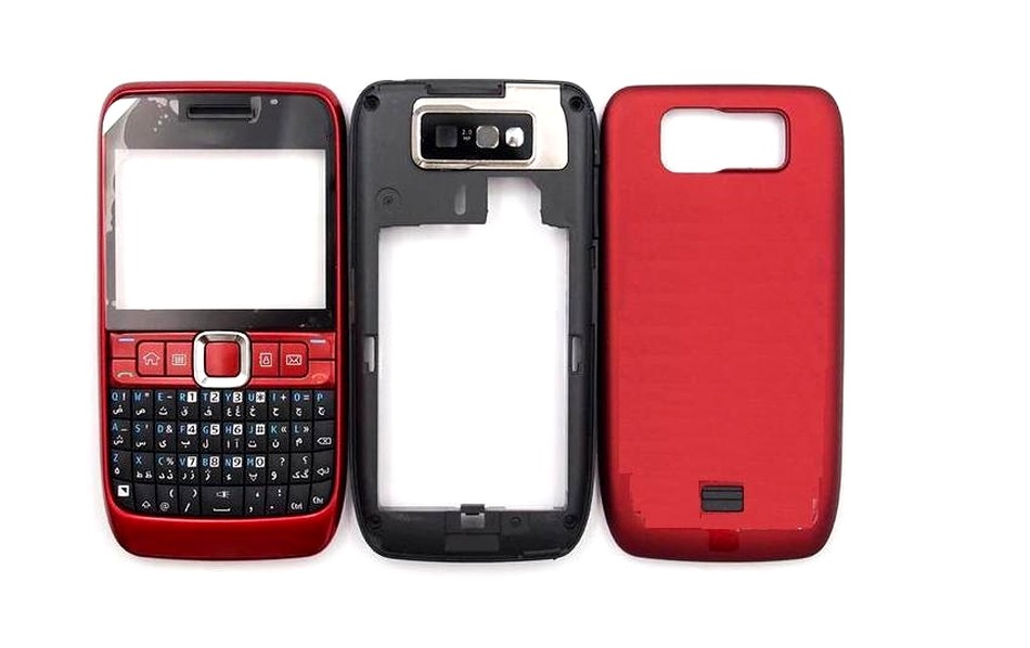 full body housing for nokia e63 red