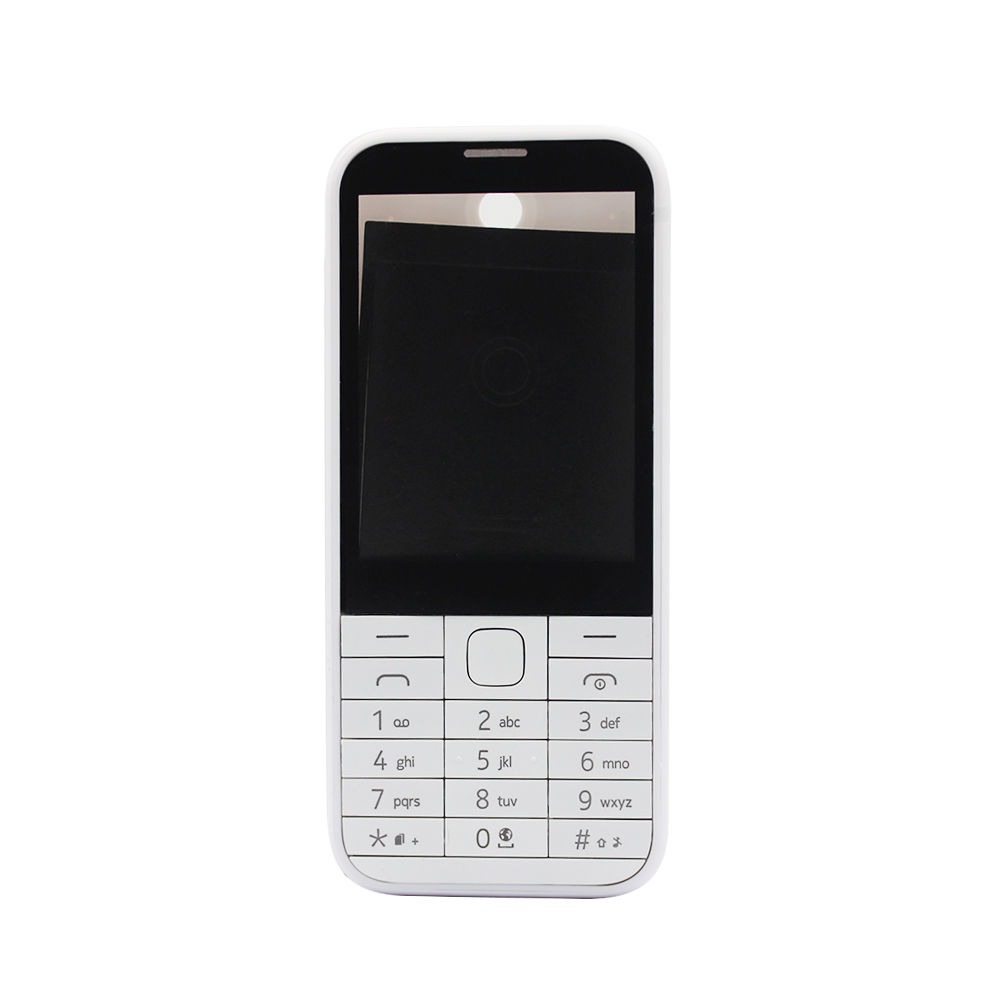 full body housing for nokia 225 dual sim white