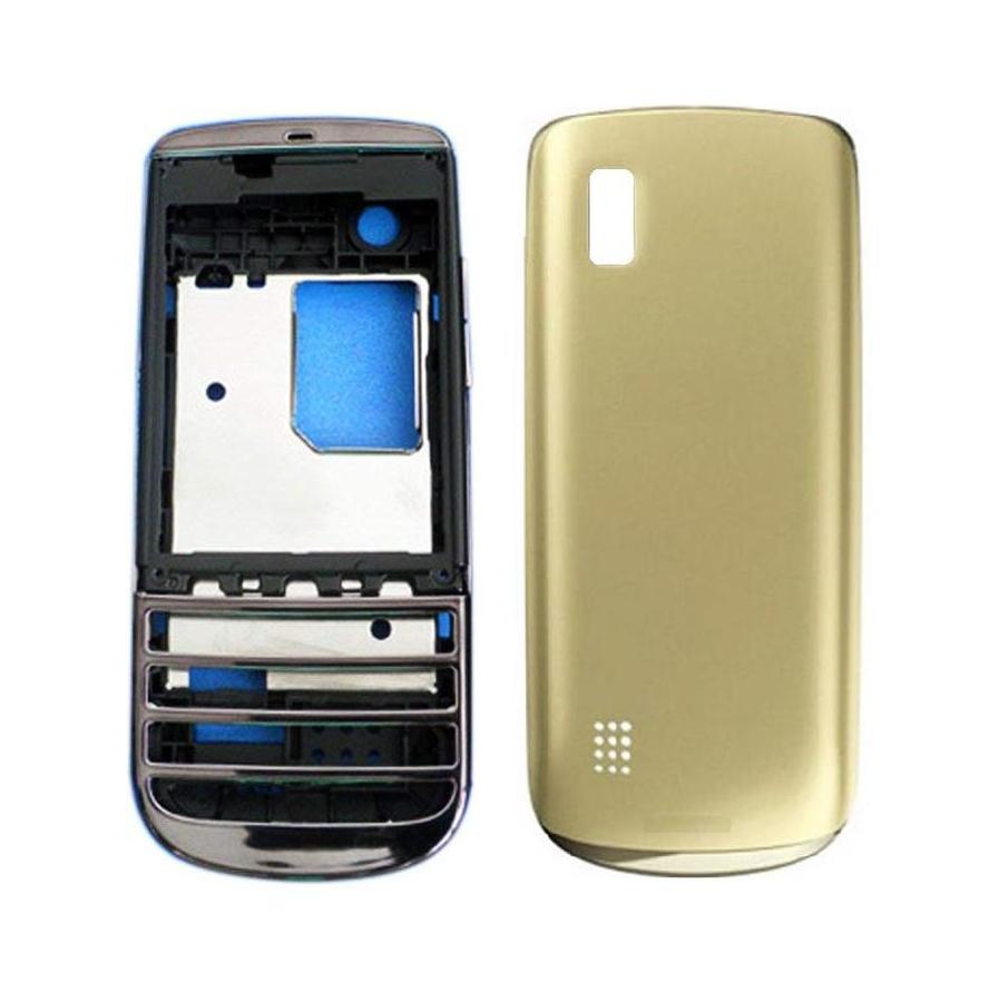 full body housing for nokia asha 300 gold