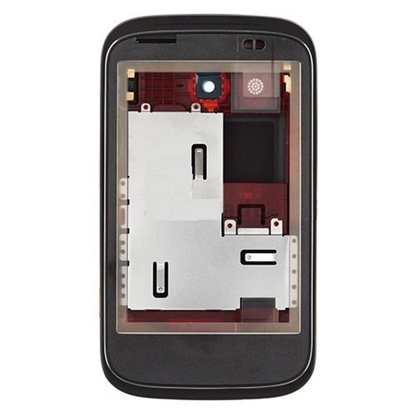 full body housing for htc desire c red